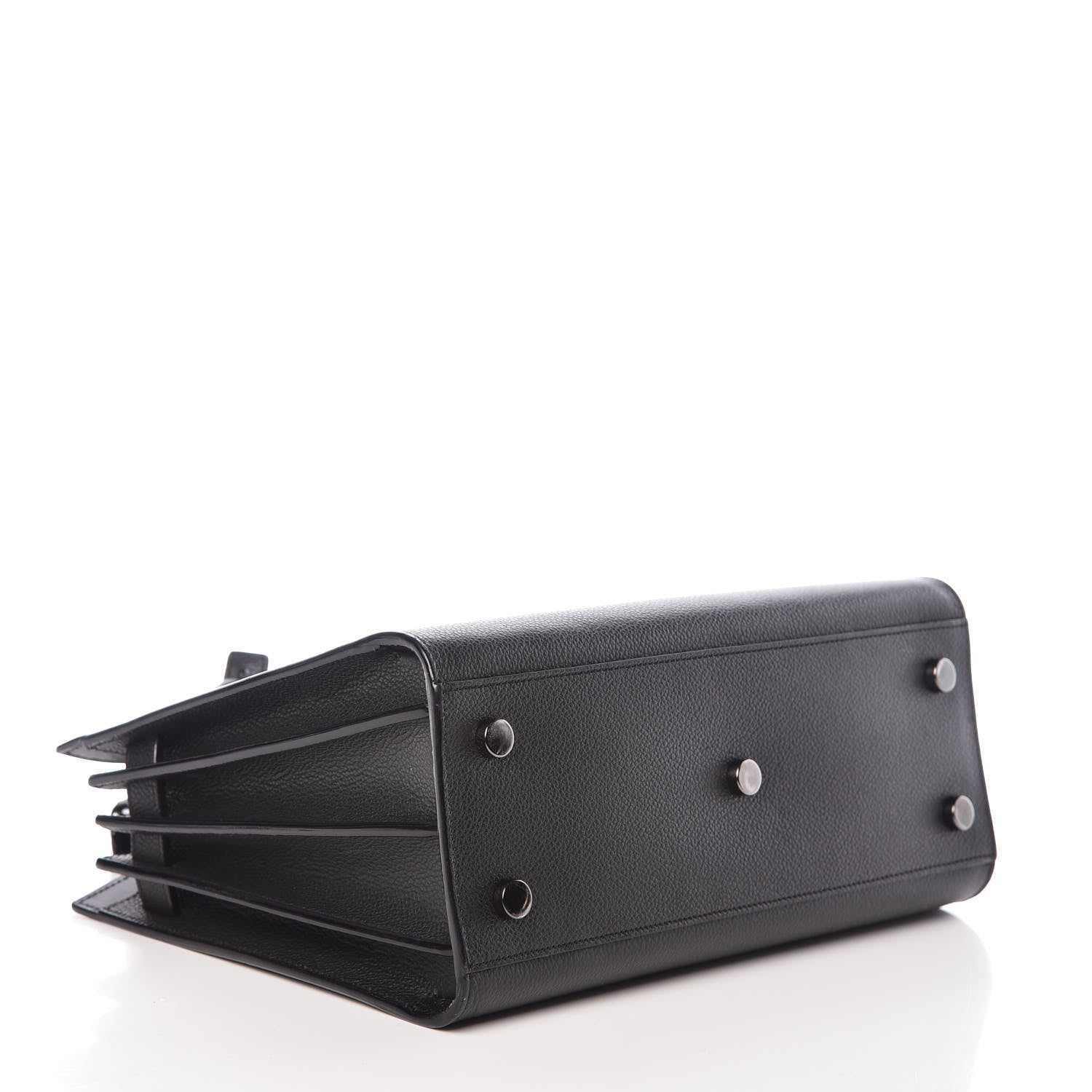 Saint Laurent Grained Calfskin Baby Sac De Jour Black 4 of 10