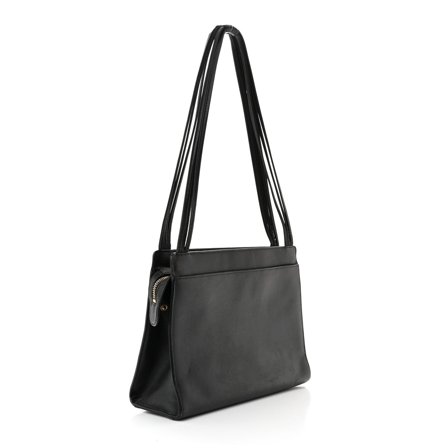 Chanel Caviar CC Shoulder Bag Black 2 of 11