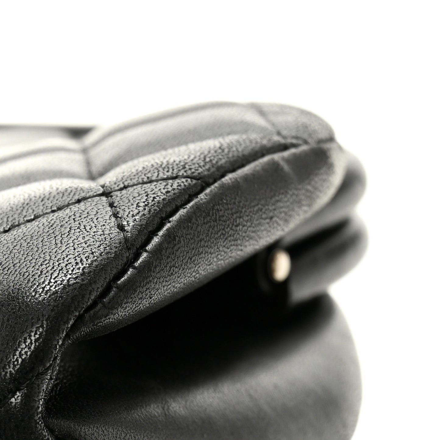 Lambskin Quilted Timeless Clutch Black