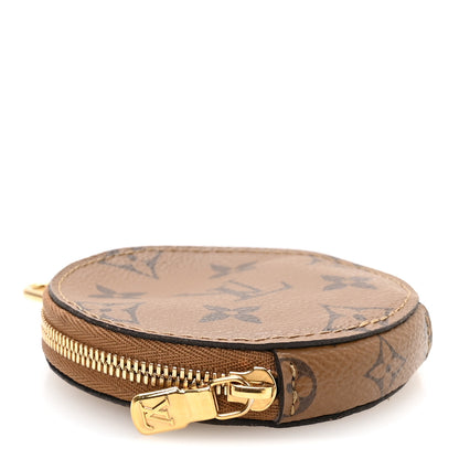 Louis Vuitton Reverse Monogram Bandouliere Round Coin Purse 4 of 6