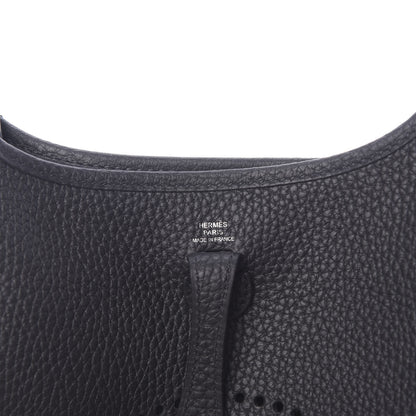 Hermes Taurillon Clemence Evelyne TPM Black 6 of 11