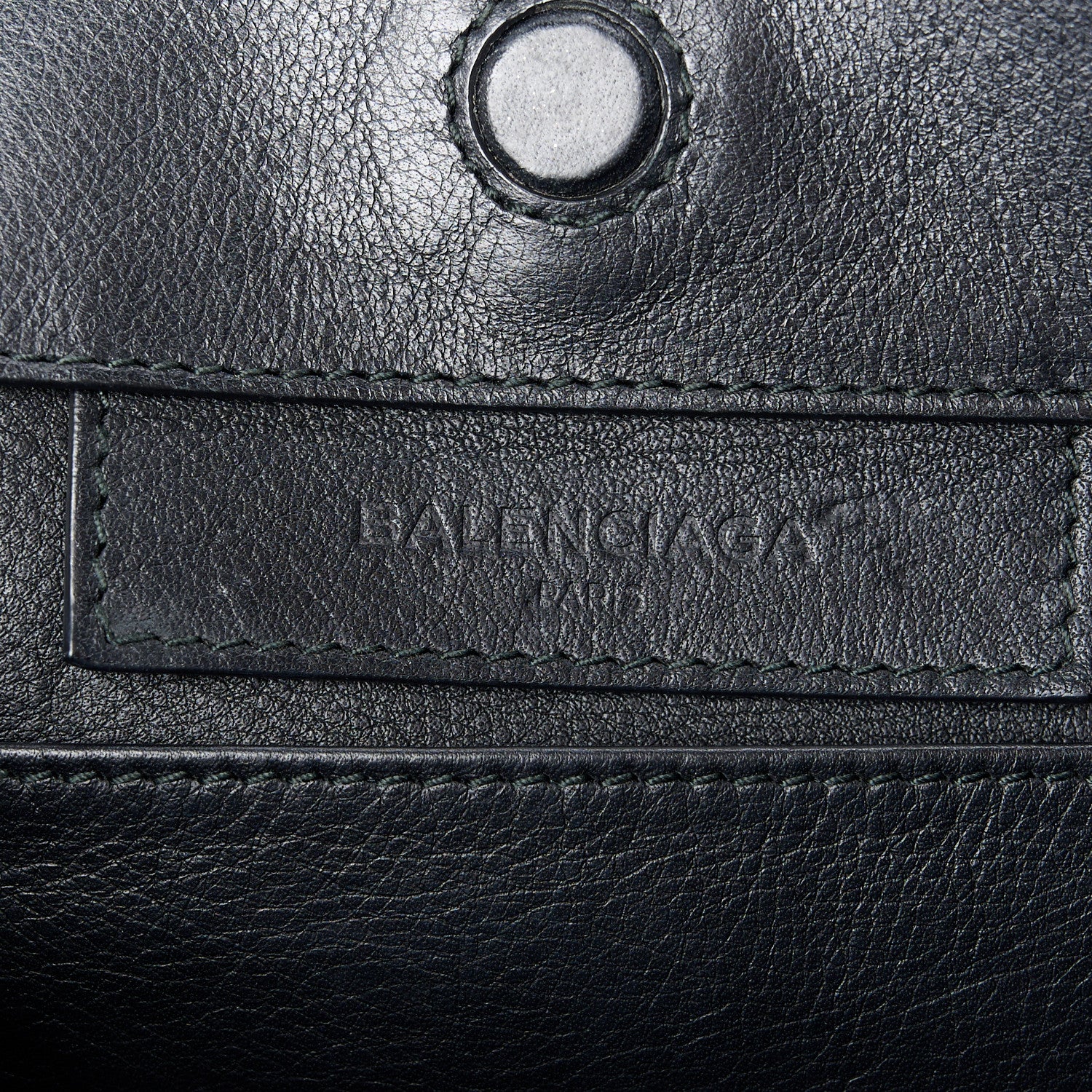 Balenciaga Calfskin Papier Mini A4 Zip Around Tote Black 7 of 12