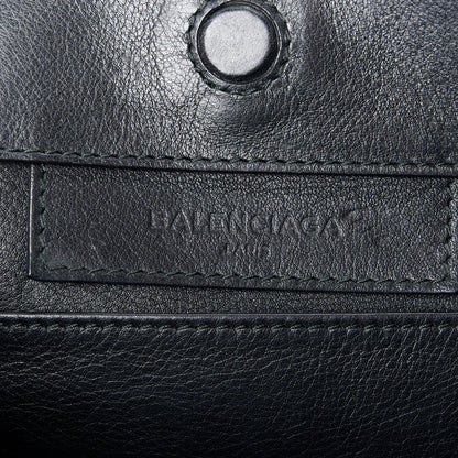 Balenciaga Calfskin Papier Mini A4 Zip Around Tote Black 7 of 12