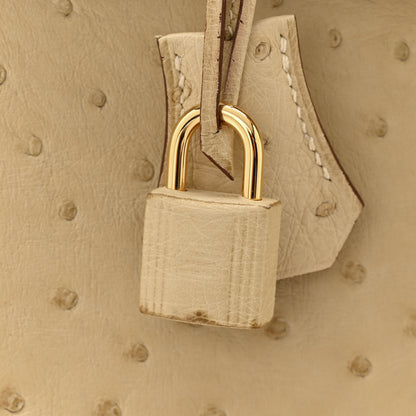 Hermes Ostrich Birkin 30 Parchemin 11 of 11