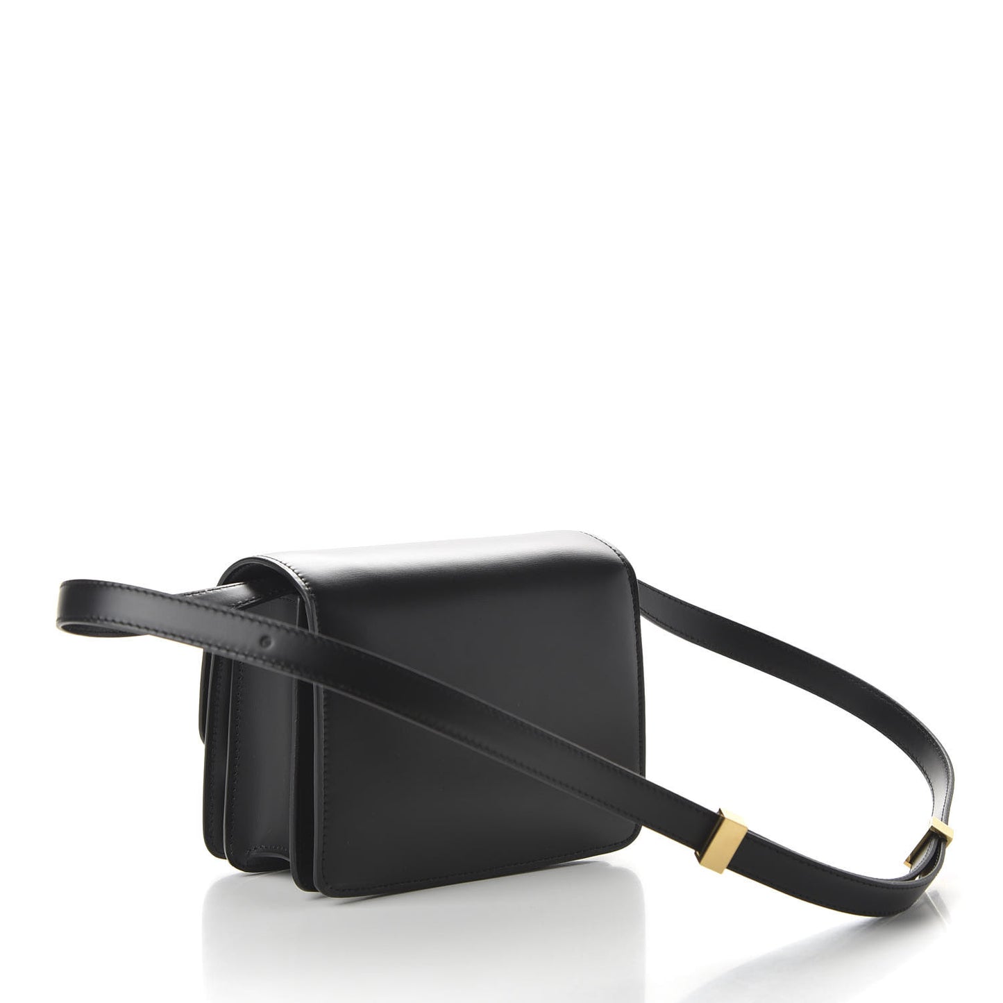 Box Calfskin Small Classic Box Flap Bag Black