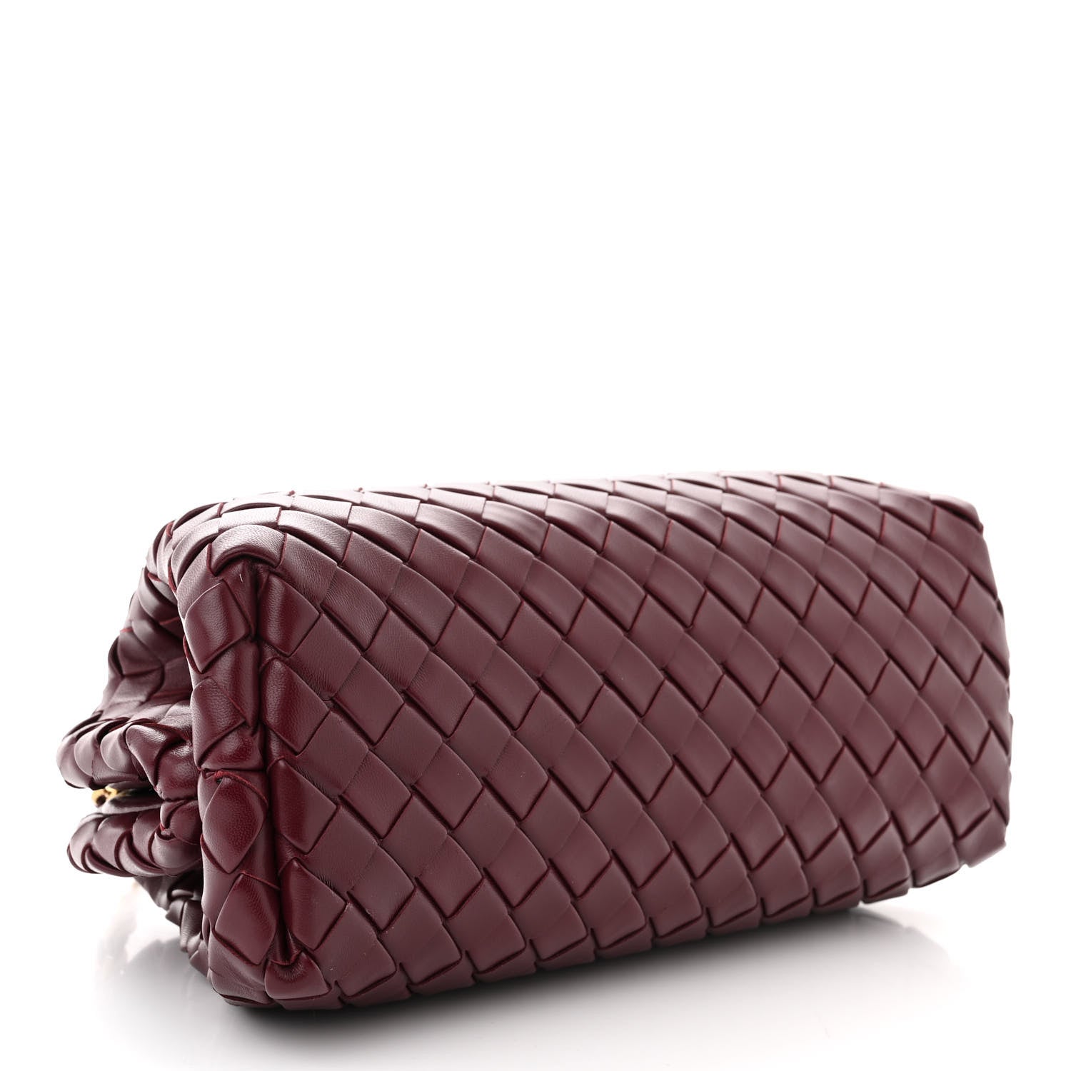 Bottega Veneta Nappa Intrecciato Teen The Lauren 1980 Clutch With Chain Barolo 4 of 11
