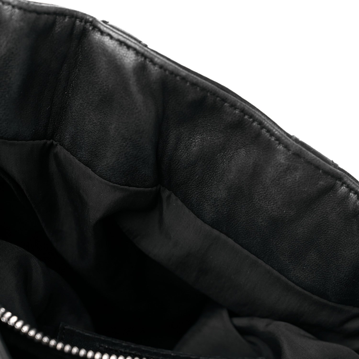 Alexander Wang Lambskin Marti Backpack Bag Washed Black Rhodium Hardware 12 of 19
