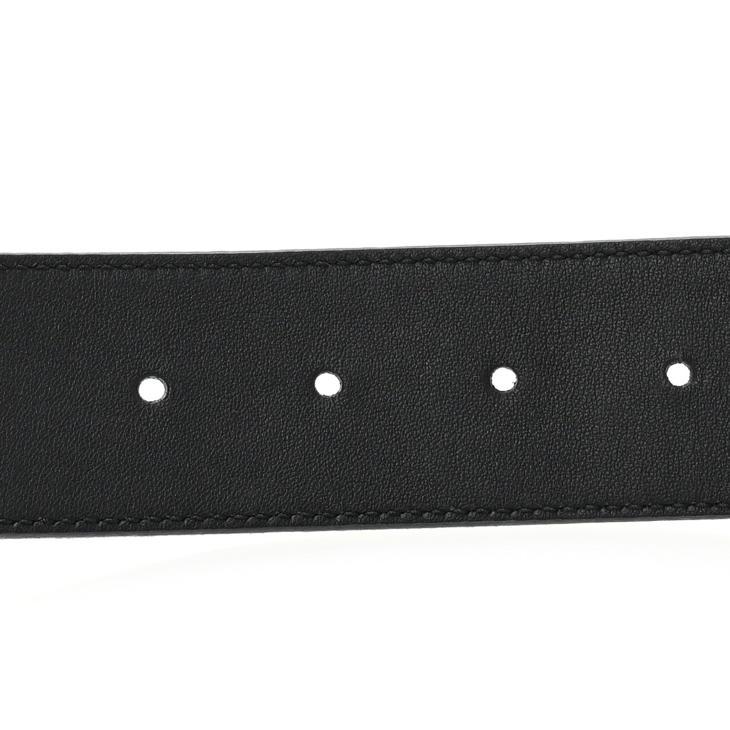 Gucci Textured Calfskin Double G 40mm Belt 85 34 Black 4 of 9