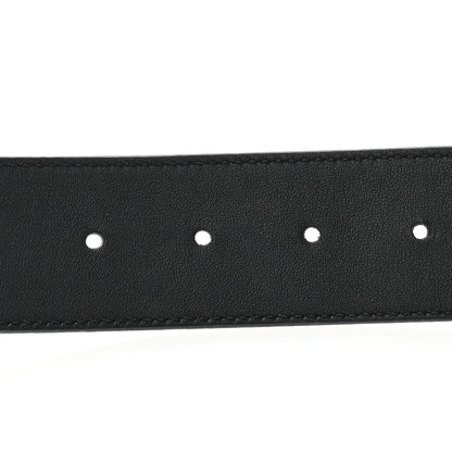 Gucci Textured Calfskin Double G 40mm Belt 85 34 Black 4 of 9