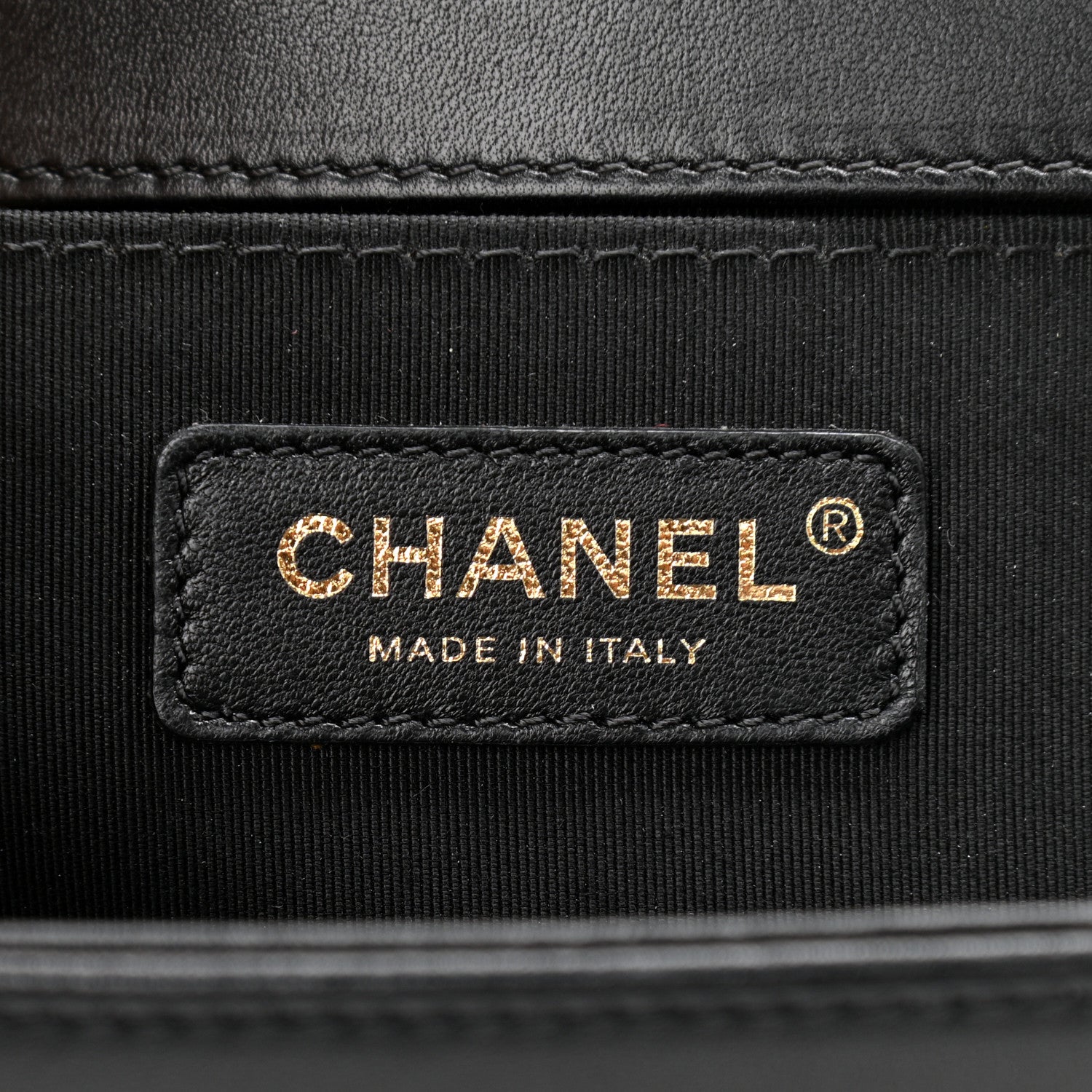 Chanel Lambskin Quilted Medium Boy Flap Black 7 of 11