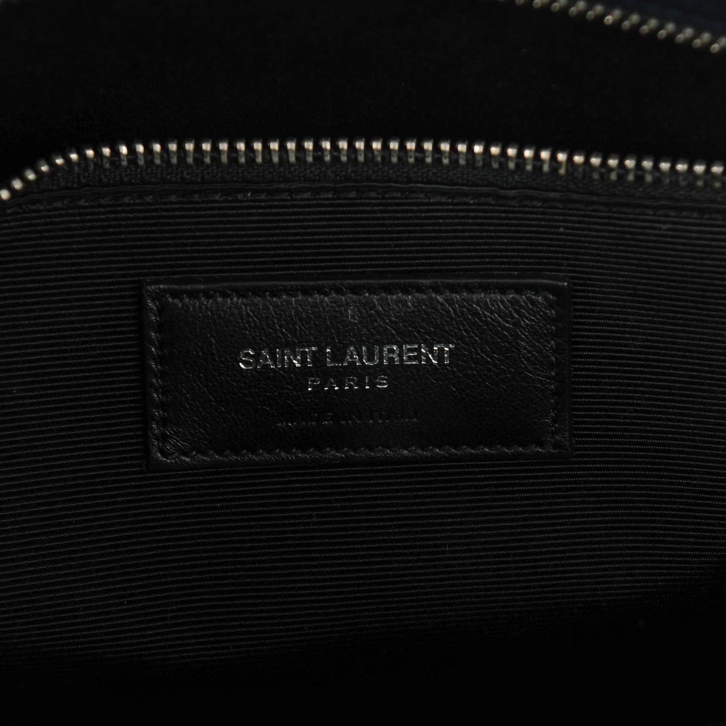 Grained Calfskin Small Sac De Jour Marine