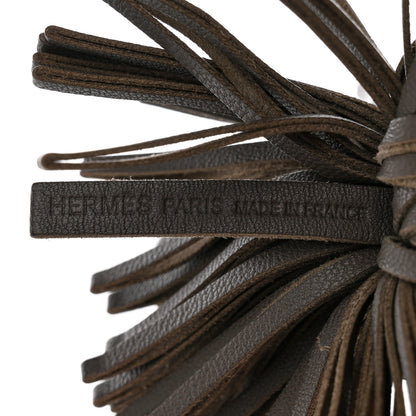 Hermes Lambskin Carmen Tassel Key Holder 3 of 8