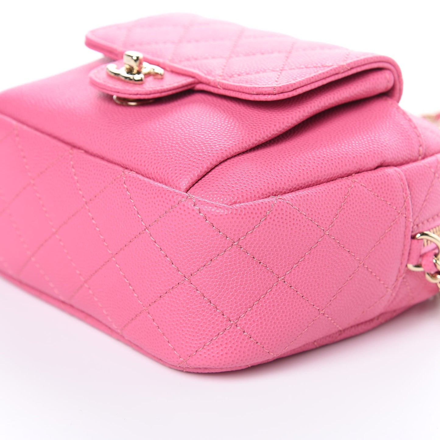 Caviar Quilted CC Day Camera Case Pink