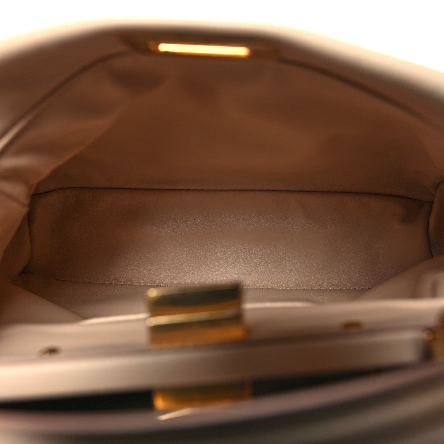 Fendi Nappa Stacked Bar Mini Peekaboo Iconic Satchel Rosa Plaster 5 of 11