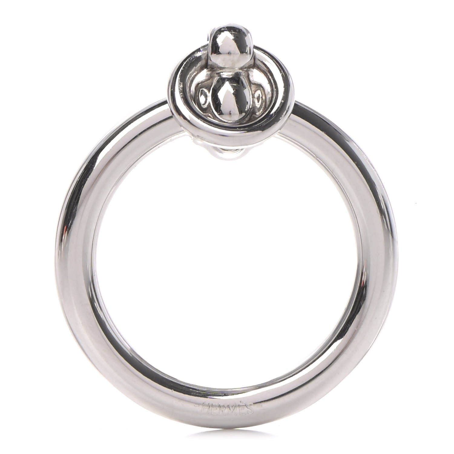 Hermes Palladium Scarf Ring 1 of 4