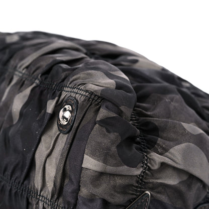 Prada Tessuto Nylon Gaufre Camouflage Tote Fumo 11 of 26
