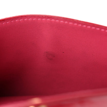 Louis Vuitton Vernis Business Card Holder Framboise 9 of 15