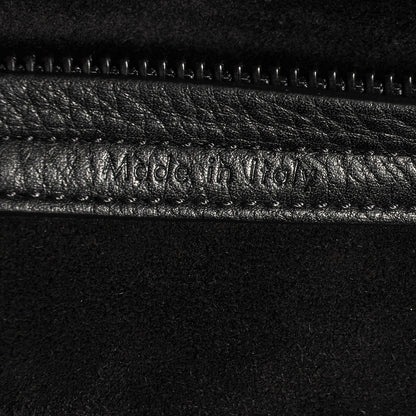 Celine Calfskin Medium Phantom Luggage Black 6 of 8