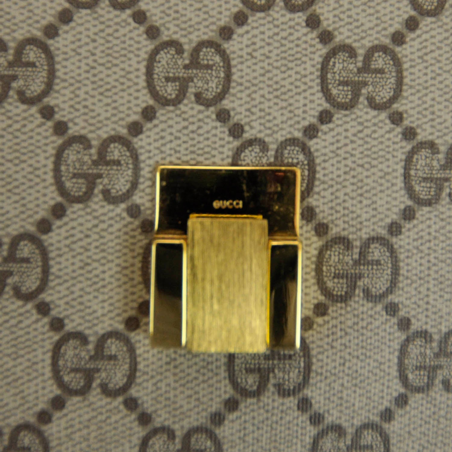 Gucci GG Supreme Monogram Clutch w Wallet 7 of 10