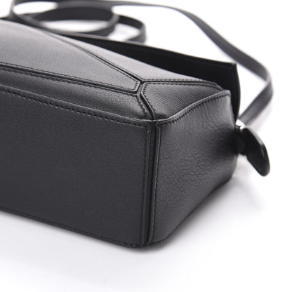 Loewe Calfskin Mini Puzzle Bag Black 8 of 8