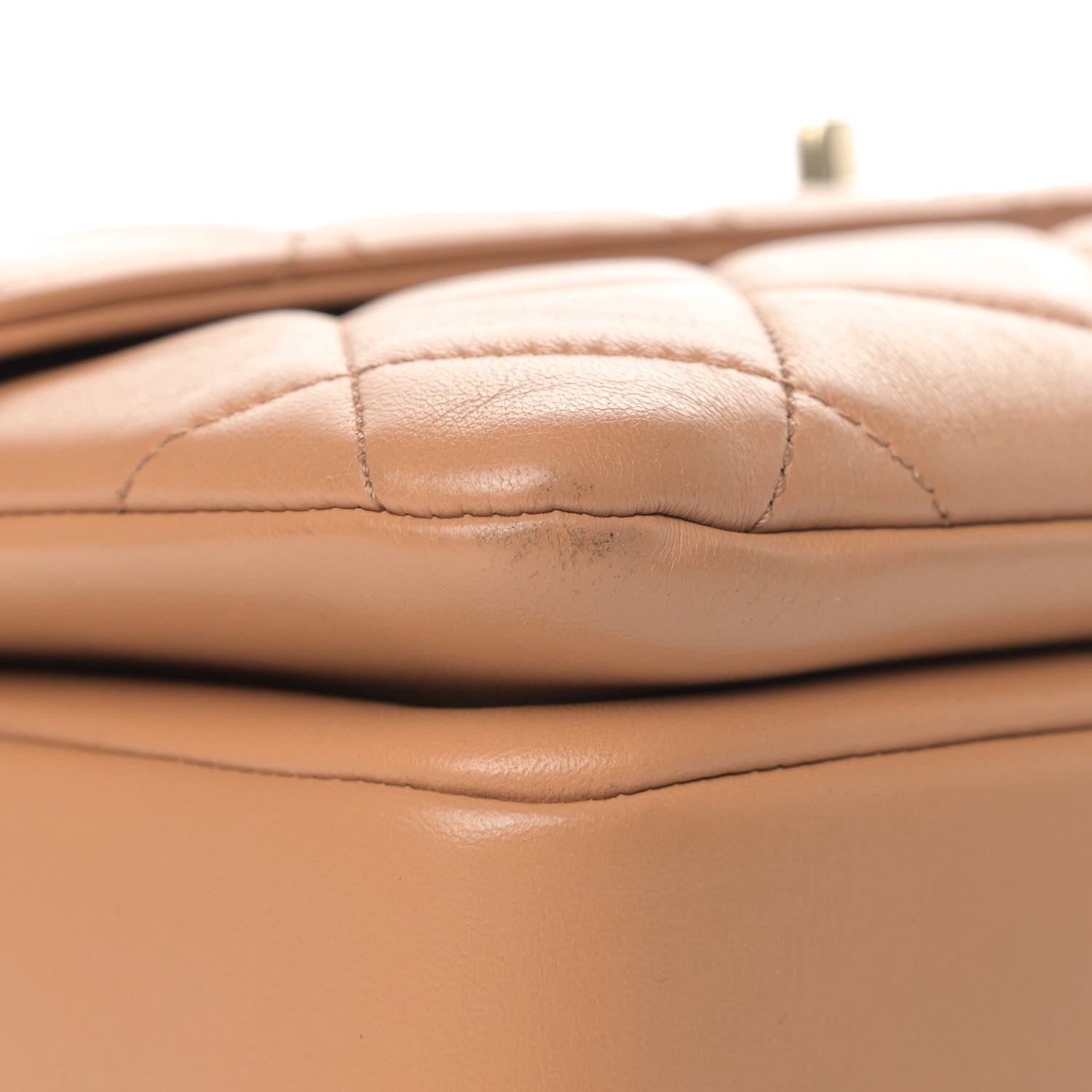 Chanel Lambskin Quilted Medium Trendy CC Flap Dual Handle Bag Light Brown 5 of 10