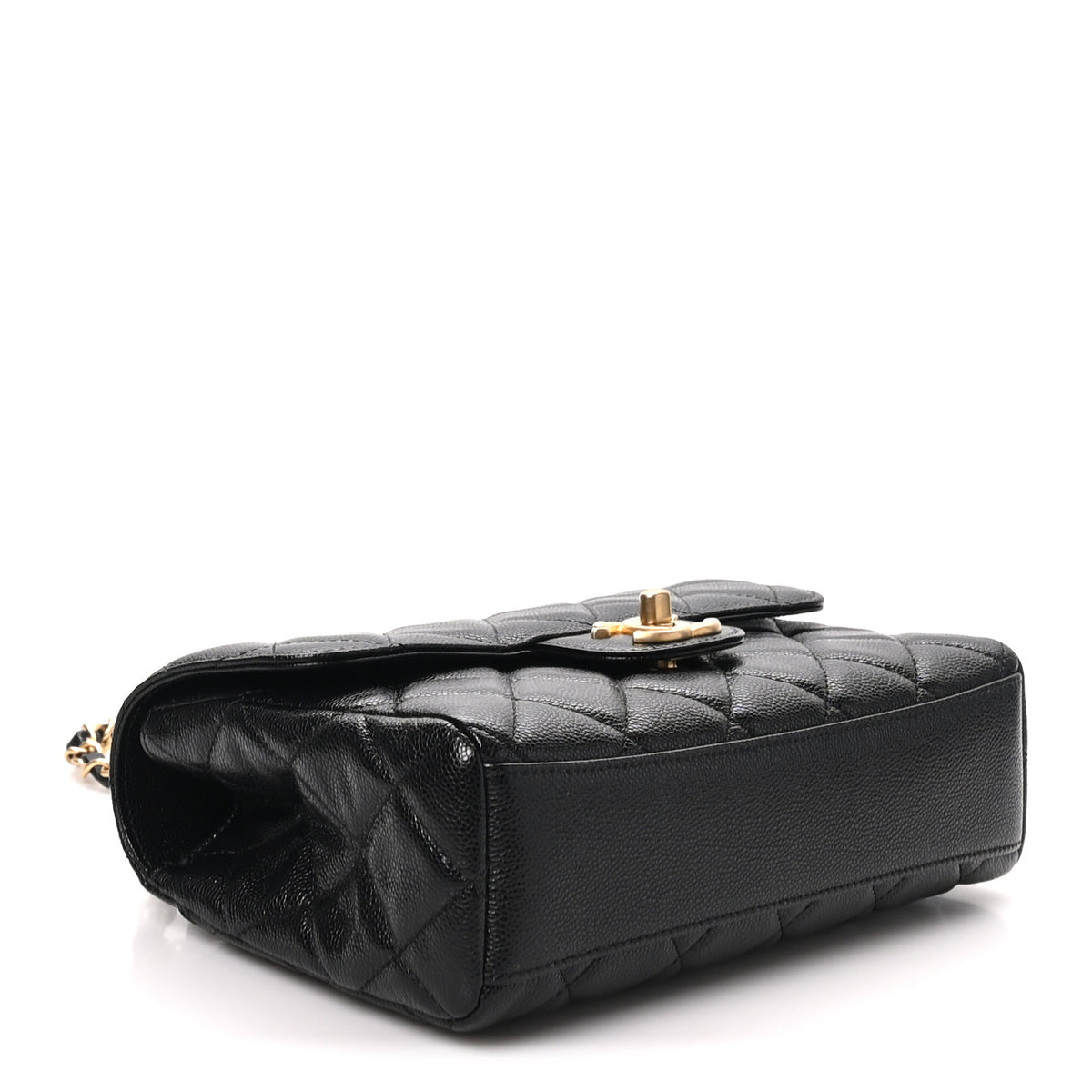 Chanel Caviar Quilted Small Coco First Flap Black 4 of 11