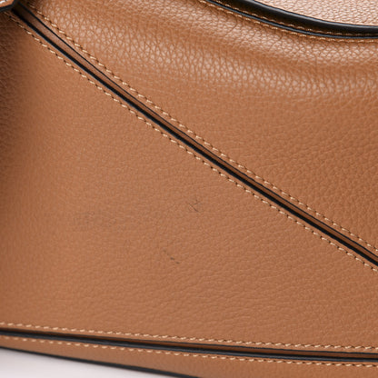 Loewe Calfskin Medium Puzzle Bag Tan 10 of 11
