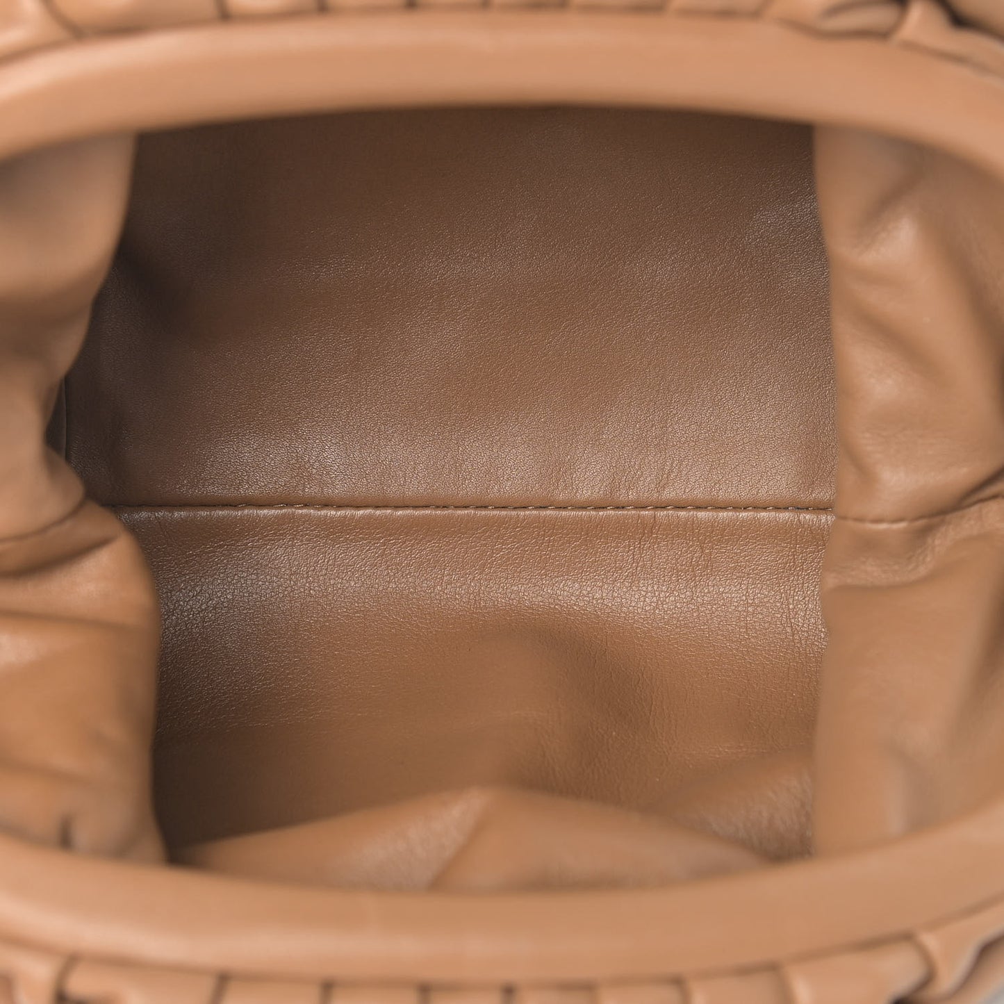 Butter Calfskin The Mini Pouch Camel