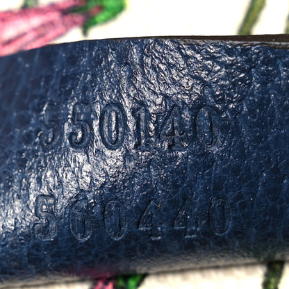 Gucci Canvas Large Flora Tote Navy Multicolor 7 of 12