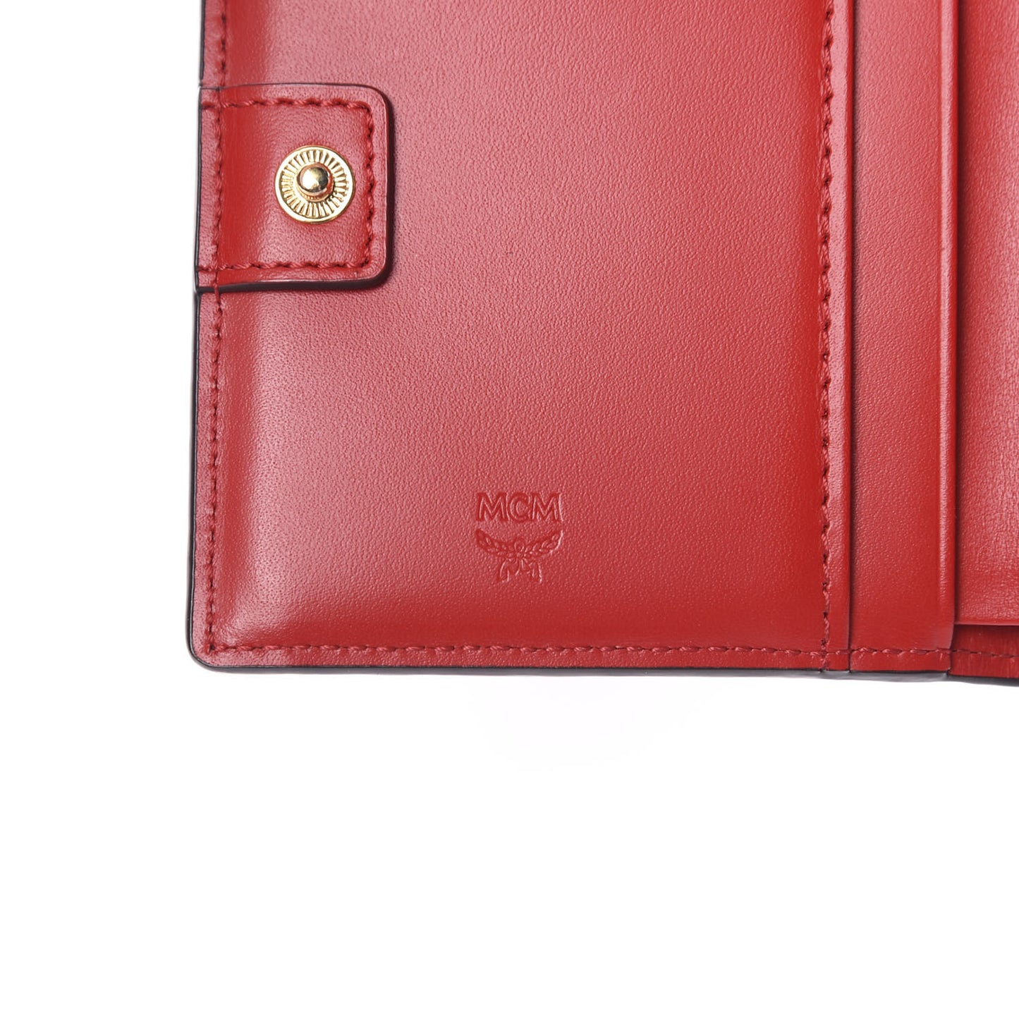 Visetos ID Wallet Cognac Red