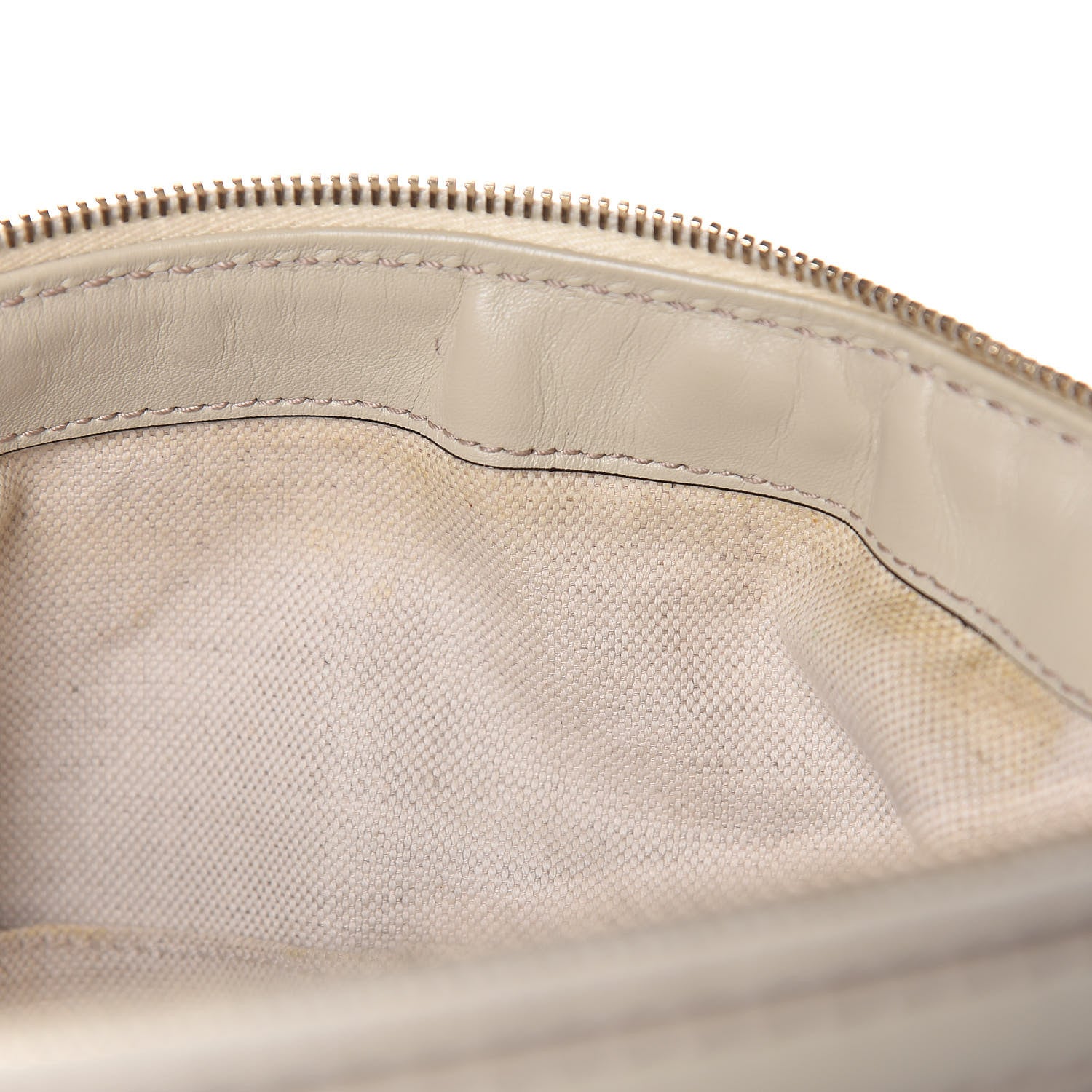 Gucci Monogram Margaux Calfskin Medium Sukey Top Handle Bag Beige Ebony Mystic White 8 of 14