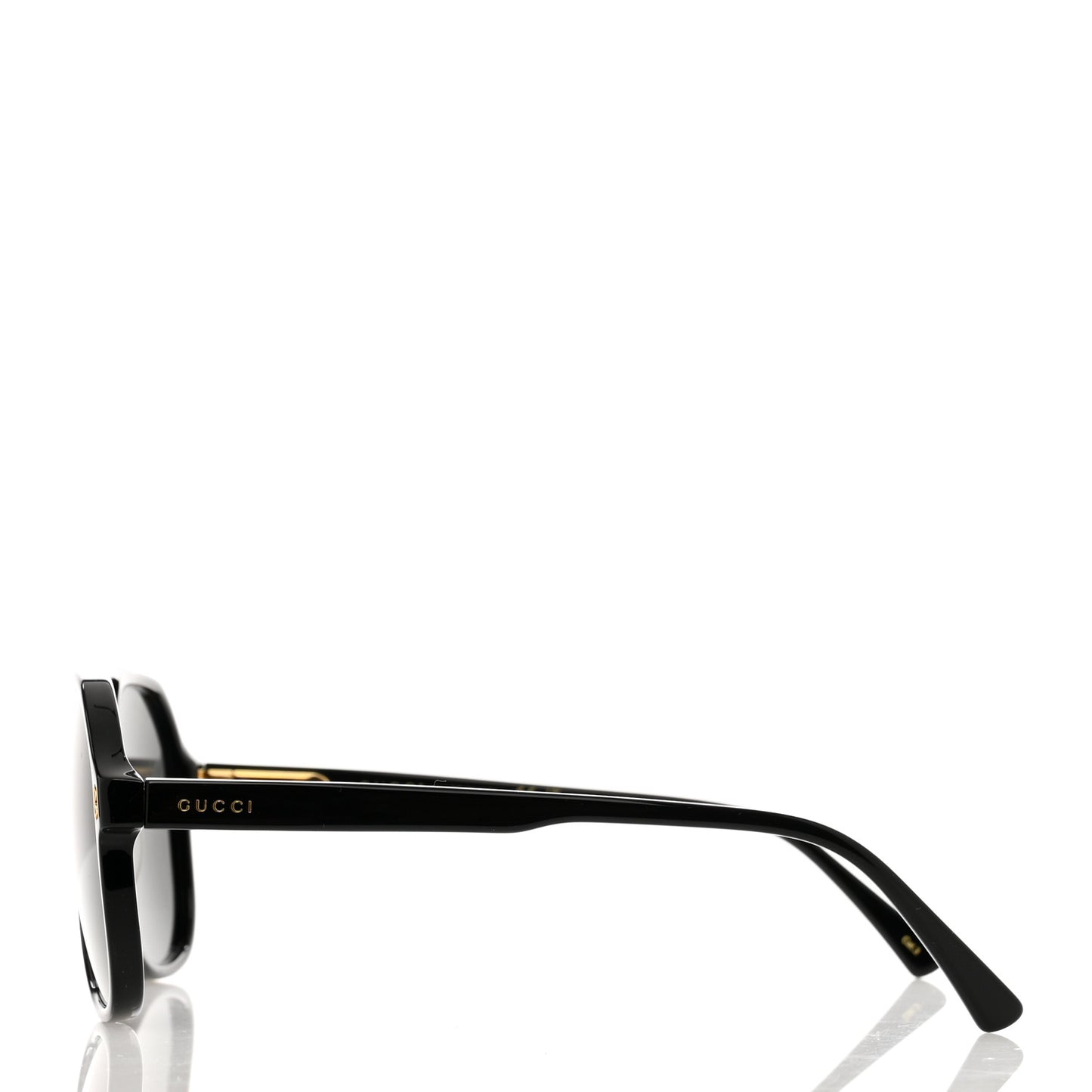 Acetate Aviator Sunglasses GG1042S Black