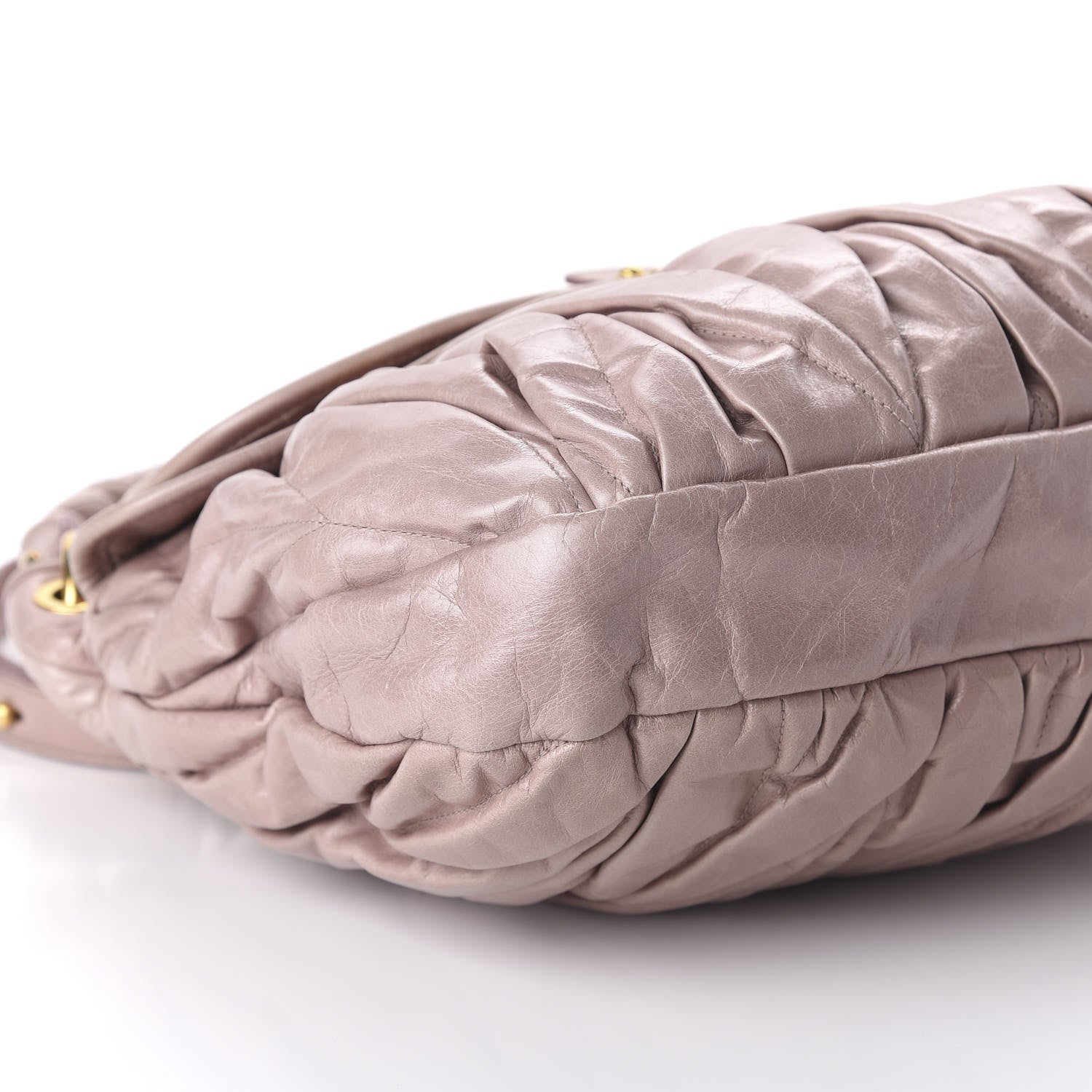 Miu Miu Nappa Matelasse Coffer Hobo Mughetto 6 of 9