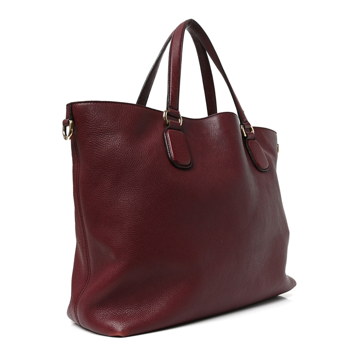 Cellarius Calfskin Large Soho Working Tote Bordeaux