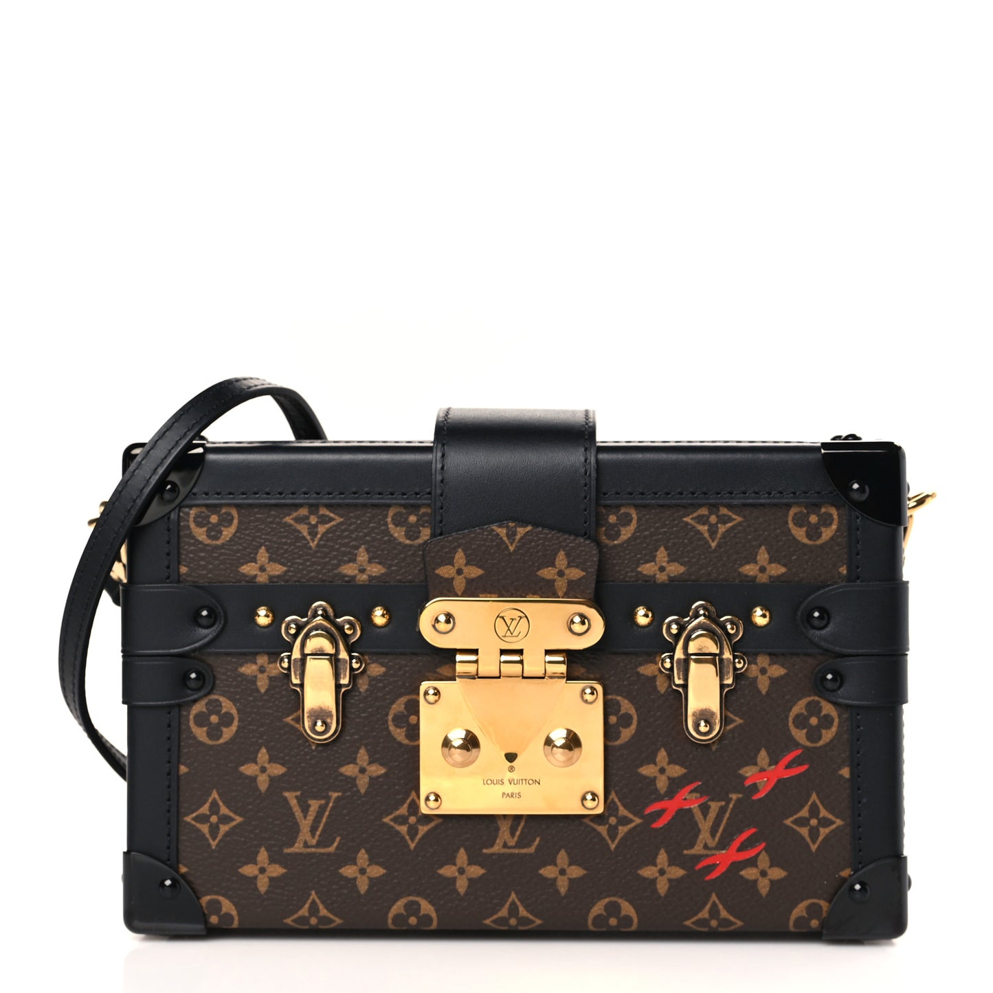 Monogram Petite Malle Black