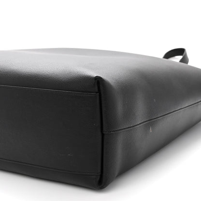Saint Laurent Calfskin Medium Shopping Tote Black 10 of 12