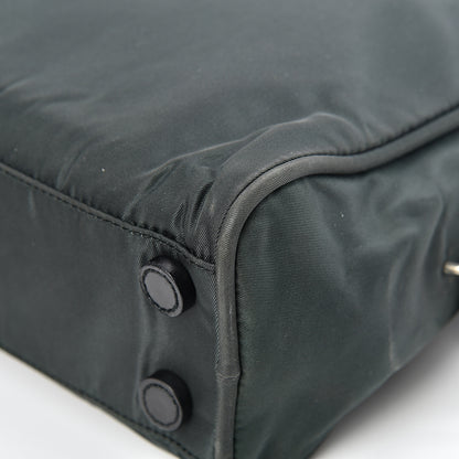 Prada Tessuto Nylon Top Handle Bag Black 10 of 13