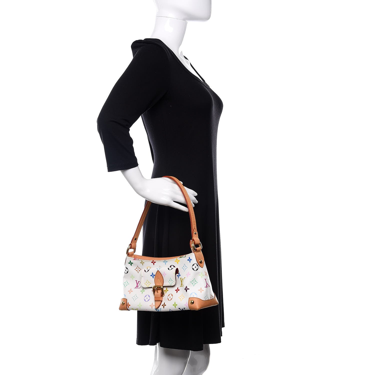 Louis Vuitton Monogram Multicolor Eliza White 2 of 11