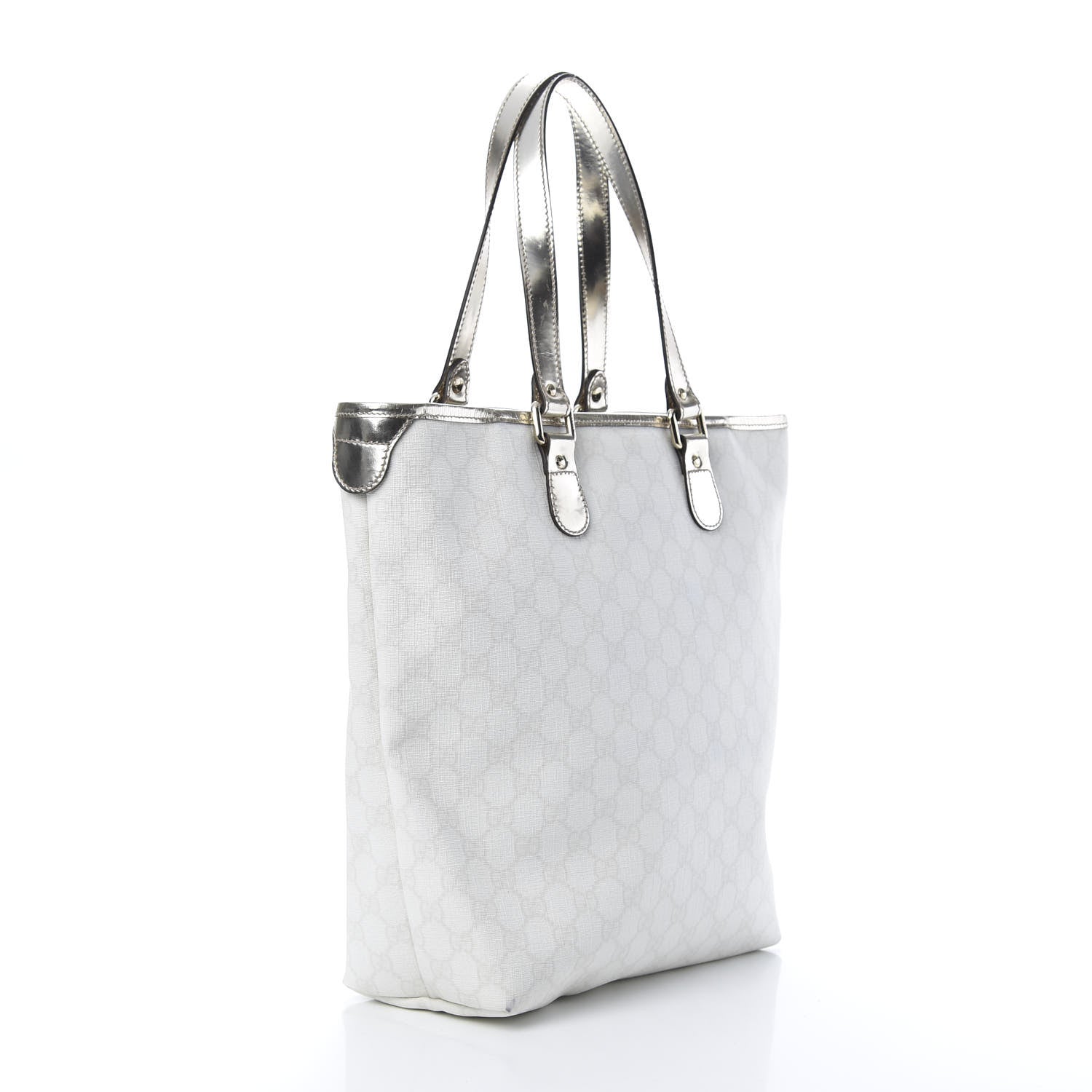 Gucci GG Plus Monogram Medium Joy Tote Platinum 2 of 13