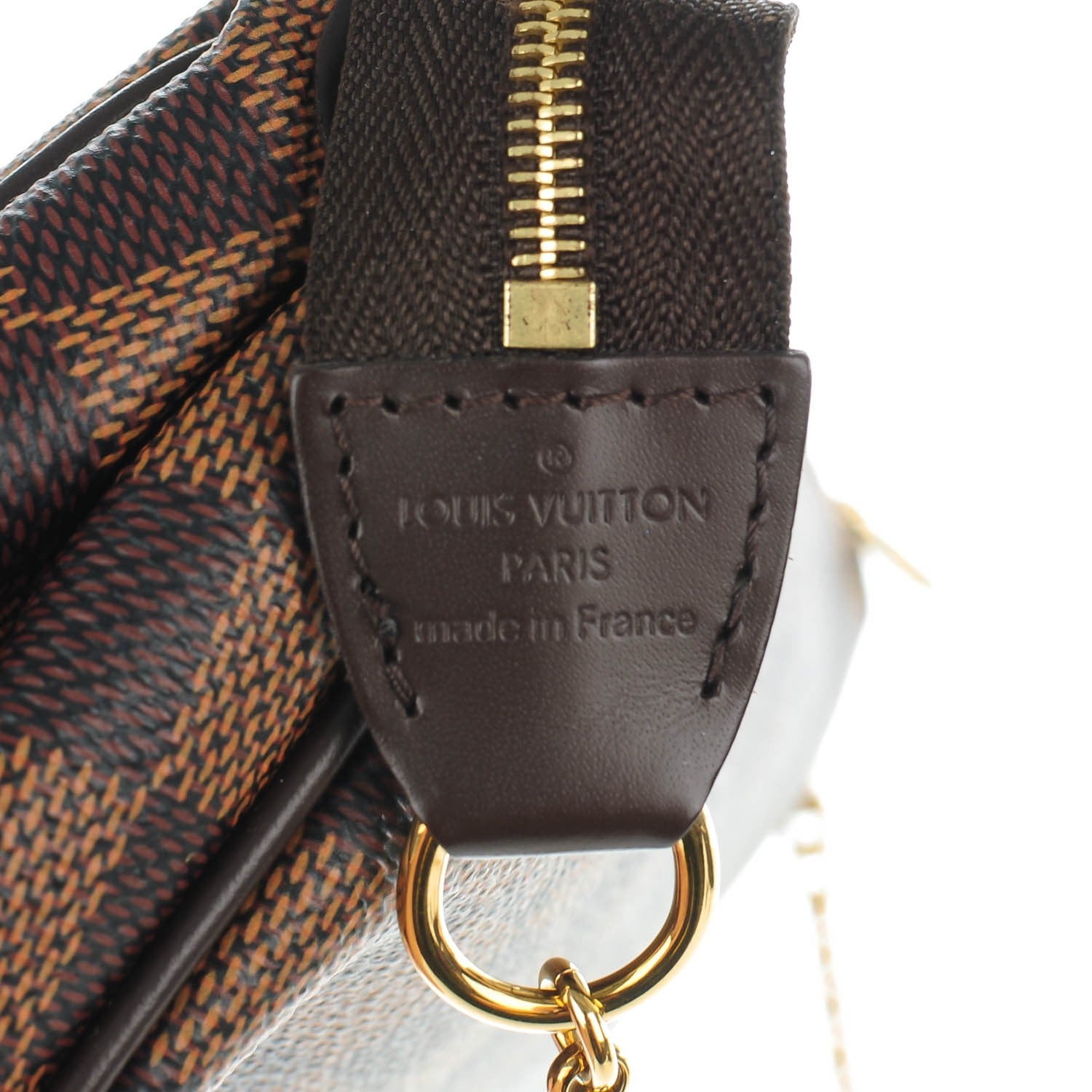 Louis Vuitton Damier Ebene Eva Clutch 5 of 7
