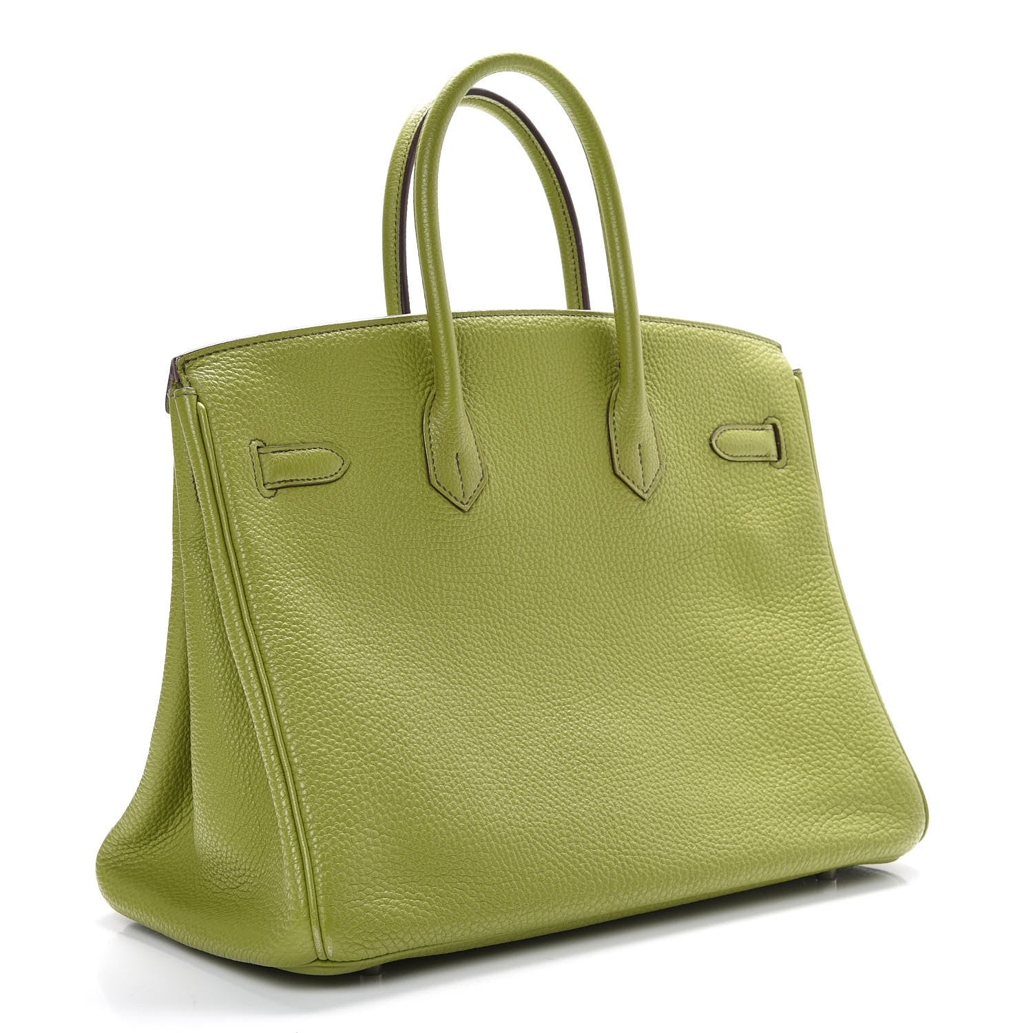 Hermes Togo Birkin 35 Vert Anis 2 of 37