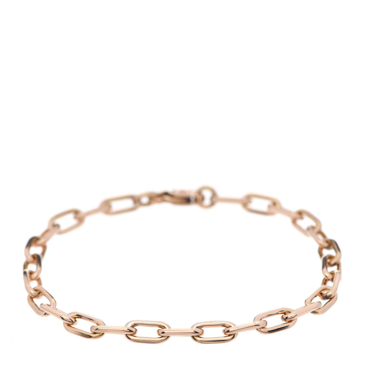 Cartier 18K Pink Gold Spartacus Link Chain Bracelet 1 of 5