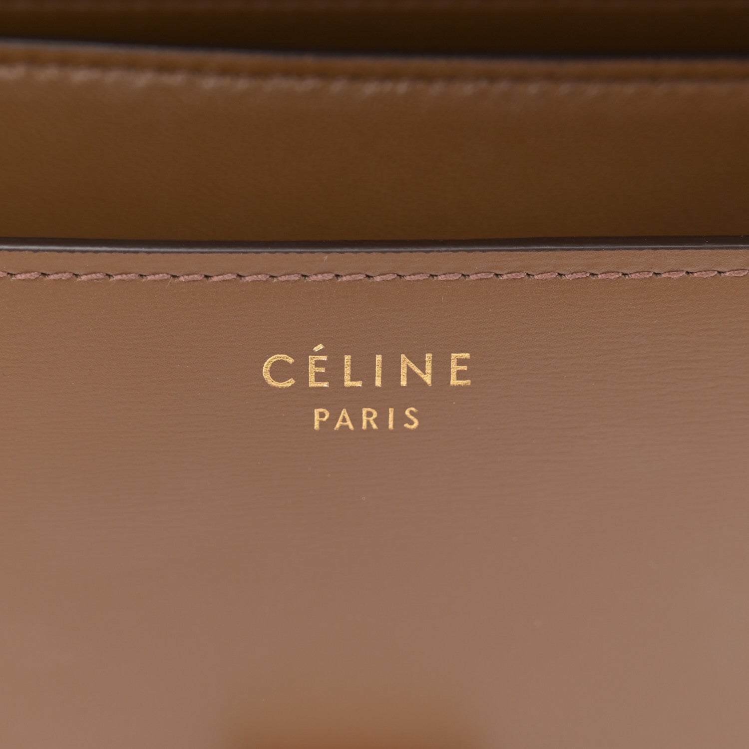 Celine Smooth Calfskin Medium Classic Box Flap Bag Light Camel 6 of 11