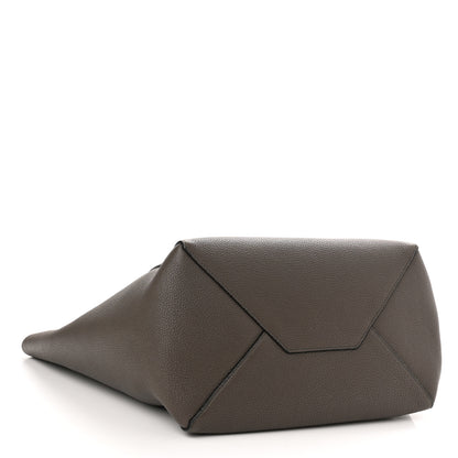 Celine Soft Grained Calfskin Small Belt Cabas Phantom Taupe 4 of 13