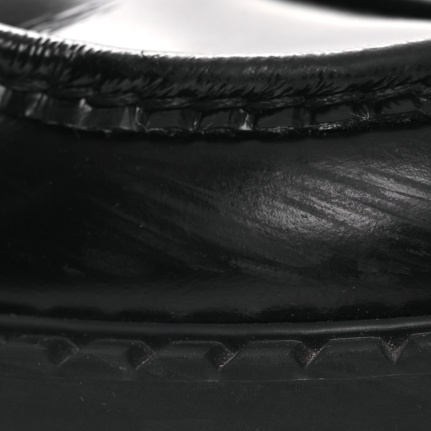 Prada Spazzolato Triangle 40mm Loafer Mules 37 Black 12 of 16