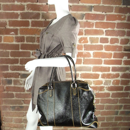 Fendi Patent B Mix Tote Black 2 of 9