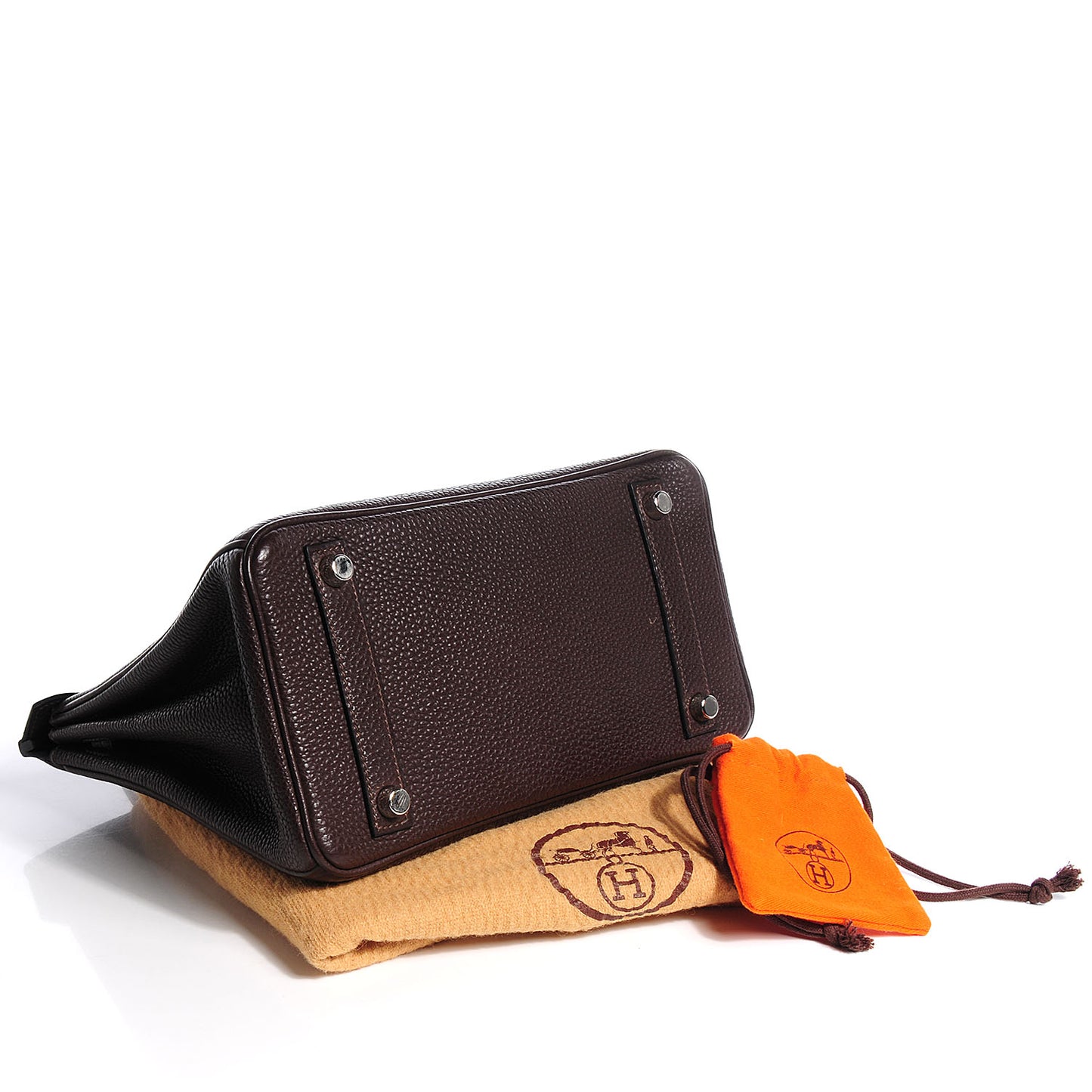 Togo Birkin 25 Marron Fonce
