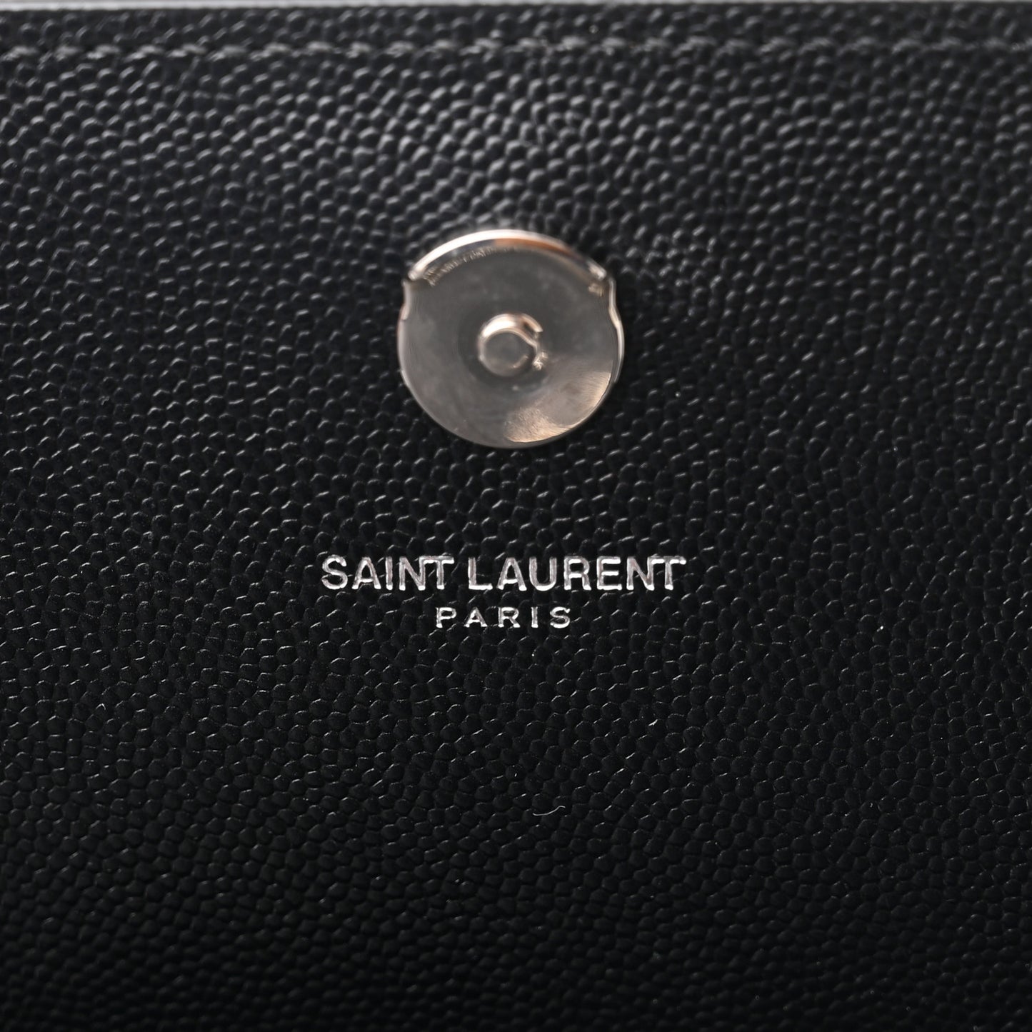 Grain De Poudre Medium Classic Monogram Kate Satchel Black