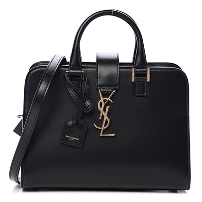 Saint Laurent Calfskin Baby Monogram Cabas Black 1 of 11