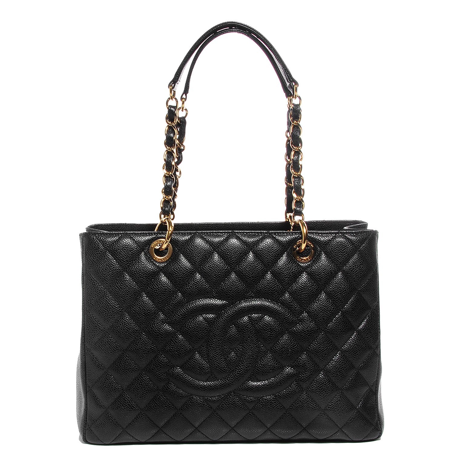 Chanel Caviar Grand Shopping Tote GST Black 1 of 7